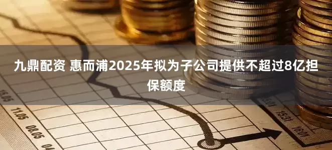 九鼎配资 惠而浦2025年拟为子公司提供不超过8亿担保额度