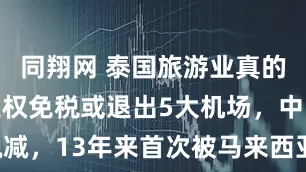 同翔网 泰国旅游业真的凉了吗？王权免税或退出5大机场，中国游客锐减，13年来首次被马来西亚反超_泰国政府_签证_目的地